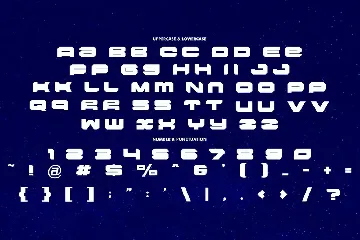 Super Ultra Supra - Futuristic Font