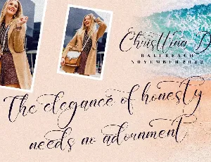 Kalindaty Alintaria Wedding Script font