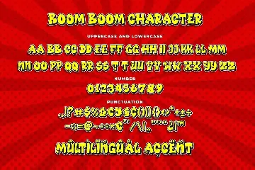 Boom Boom Cartoon Font