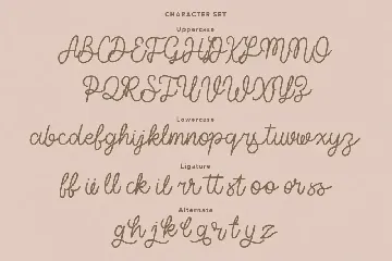 Tiffanky Monoline Cursive Font