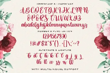 Butterfly - Lovely Calligraphy Font