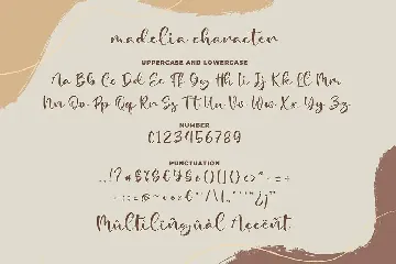 Madelia Modern Script Font