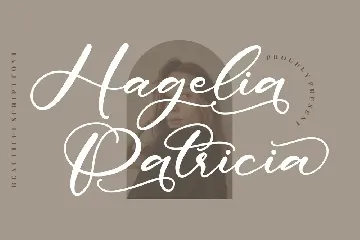 Hagelia Patricia Script Font