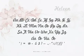 Heleen Script Font