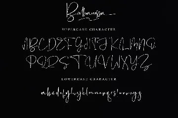 Brillianissa font