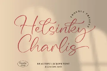 Helsinky Charlis Script Font