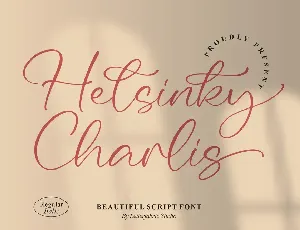 Helsinky Charlis Script Font