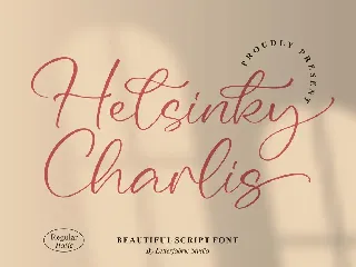 Helsinky Charlis Script Font