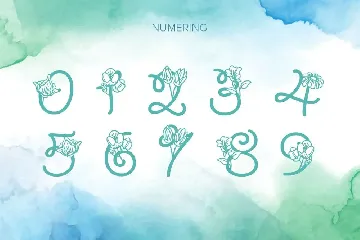 Joyful Monogram font