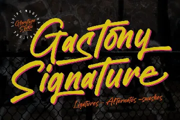 Gastony Signature Script Font