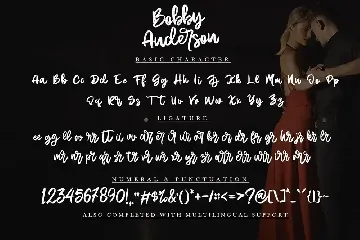 Bobby Anderson font