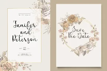 Everline - a Modern Calligraphy font