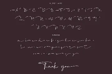 Michael Signature font