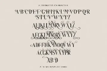 Athina - Modern Serif font