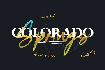 Colorado Springs Font