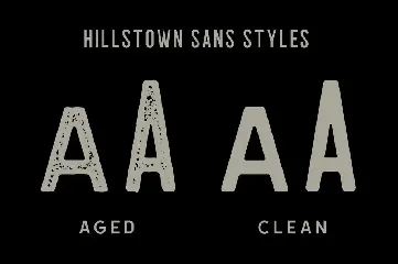 Hillstown Sans font