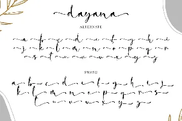 dayana font