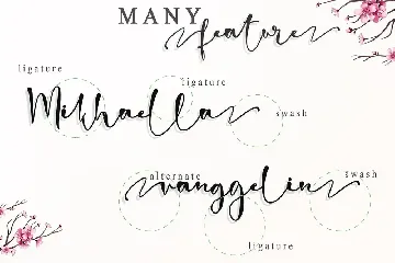 Romantic Blossom font