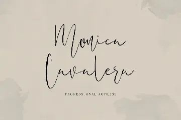 Monicallisa Feminine Logo Script Font