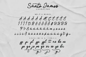 Santo James Font