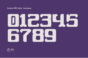 Oyster CPC Solid font