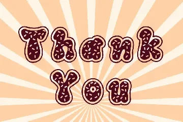 Donut font