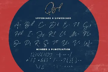 Qojack Signature Brush Font