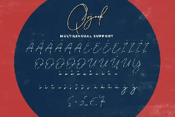 Qojack Signature Brush Font