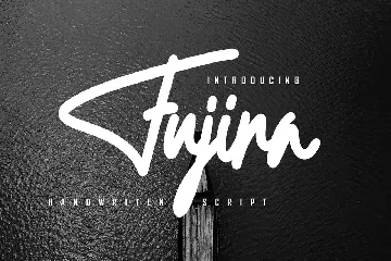 Fujira - Handwritten Font