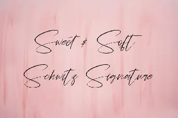 Schwitz Signature Sweet Casual Script Font