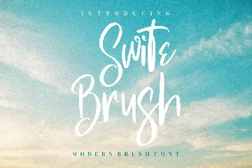 Swite Brush font