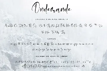 Ondemande font