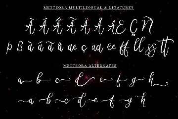 Metteora font