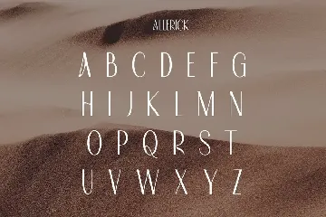 Allerick | Modern Classic font