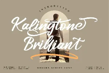 Kalingtone Brilliant Script font