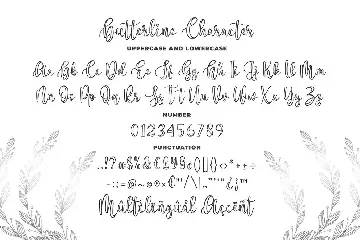 Butterline - Modern Script Font