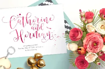 Cathy Font Script