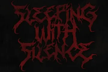 Heartless - Deathmetal Font