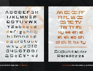 Modern Font