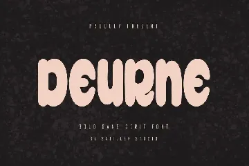 Deurne - Bold Sans Serif Font