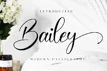 Bailey - Wedding Font