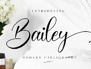 Bailey - Wedding Font