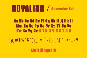 Royalize - Fun Fancy Font