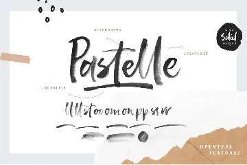 Pastelle SVG Font