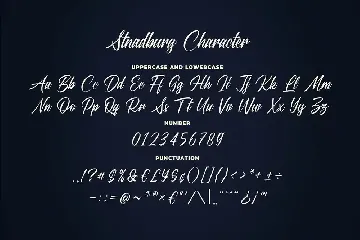 Standberg Script Font