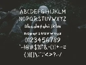 Weird Shadow Font