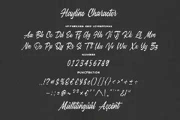 Hayline - Elegant Script Font