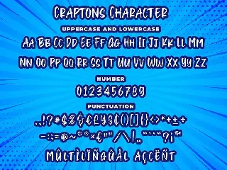 Craptons - Cute Retro Font