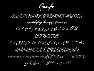 Sanfo Brush Font