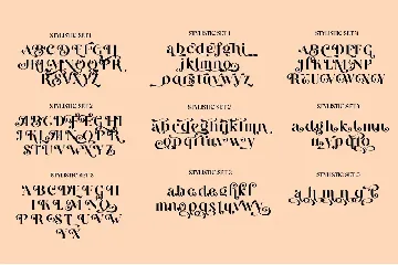 Megan Display font